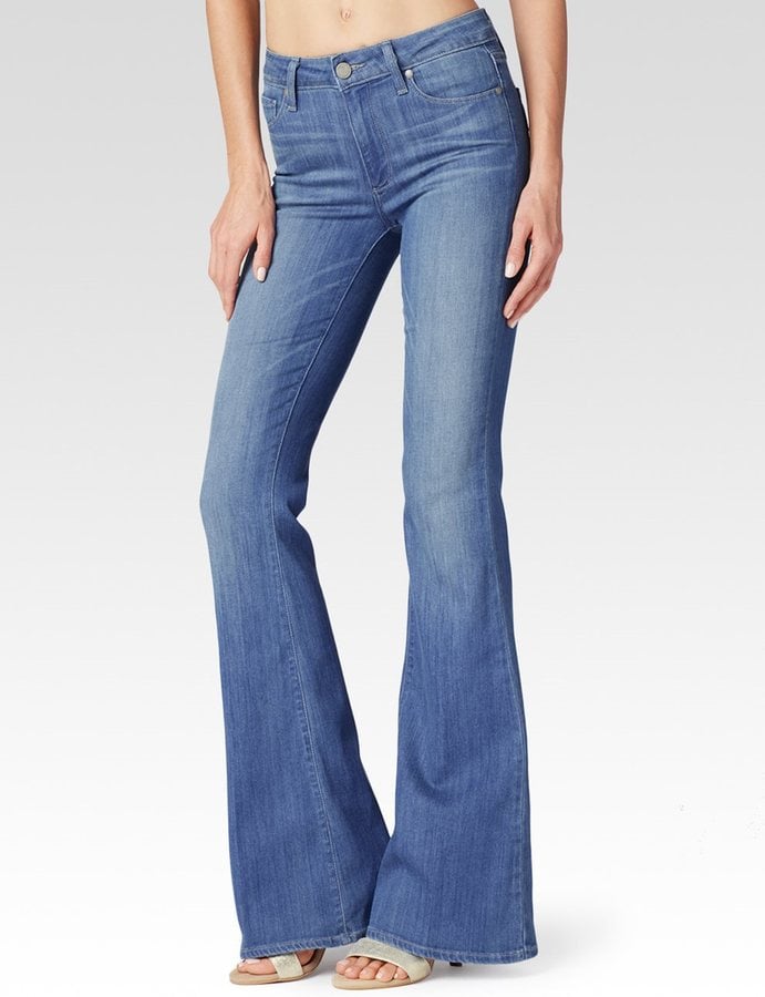 Paige High Rise Bell Canyon Jeans ($199) | Fall Denim Trends 2014 ...
