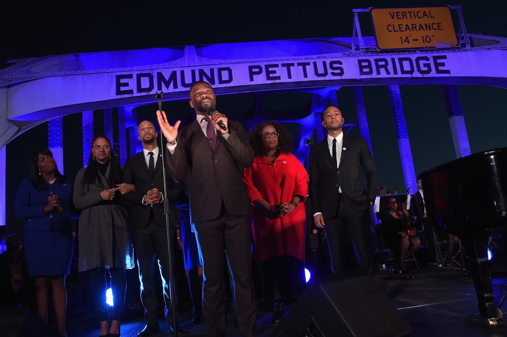 Oprah Winfrey Marching in Selma on MLK Weekend Pictures