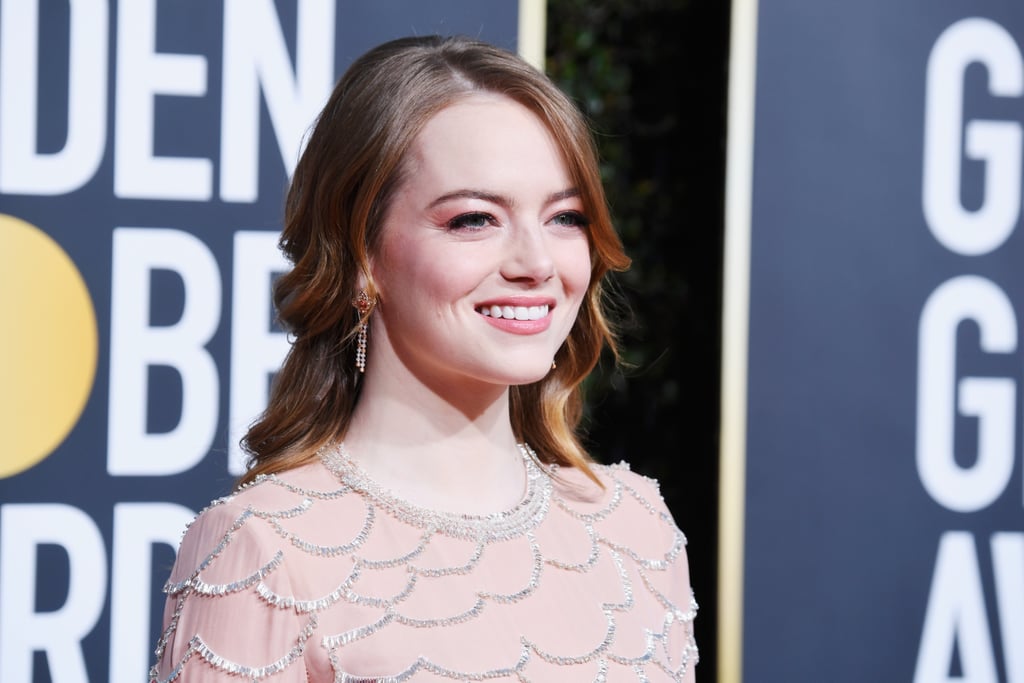 Emma Stone's Hair at 2019 Golden Globes