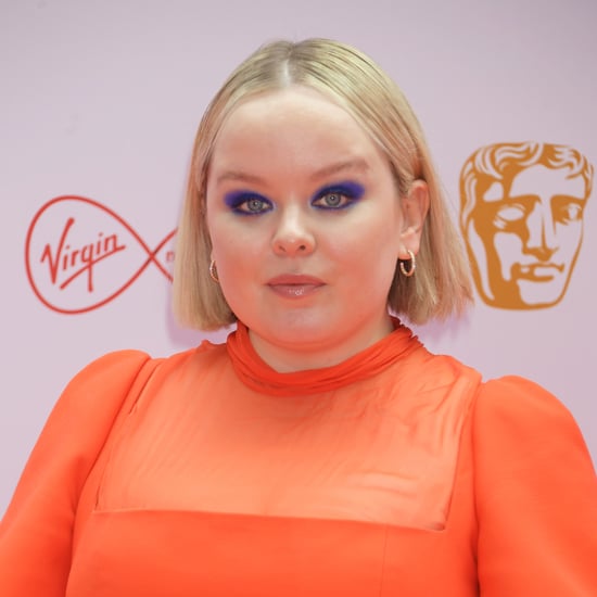 Nicola Coughlan's Cobalt-Blue Makeup at the BAFTA TV Awards