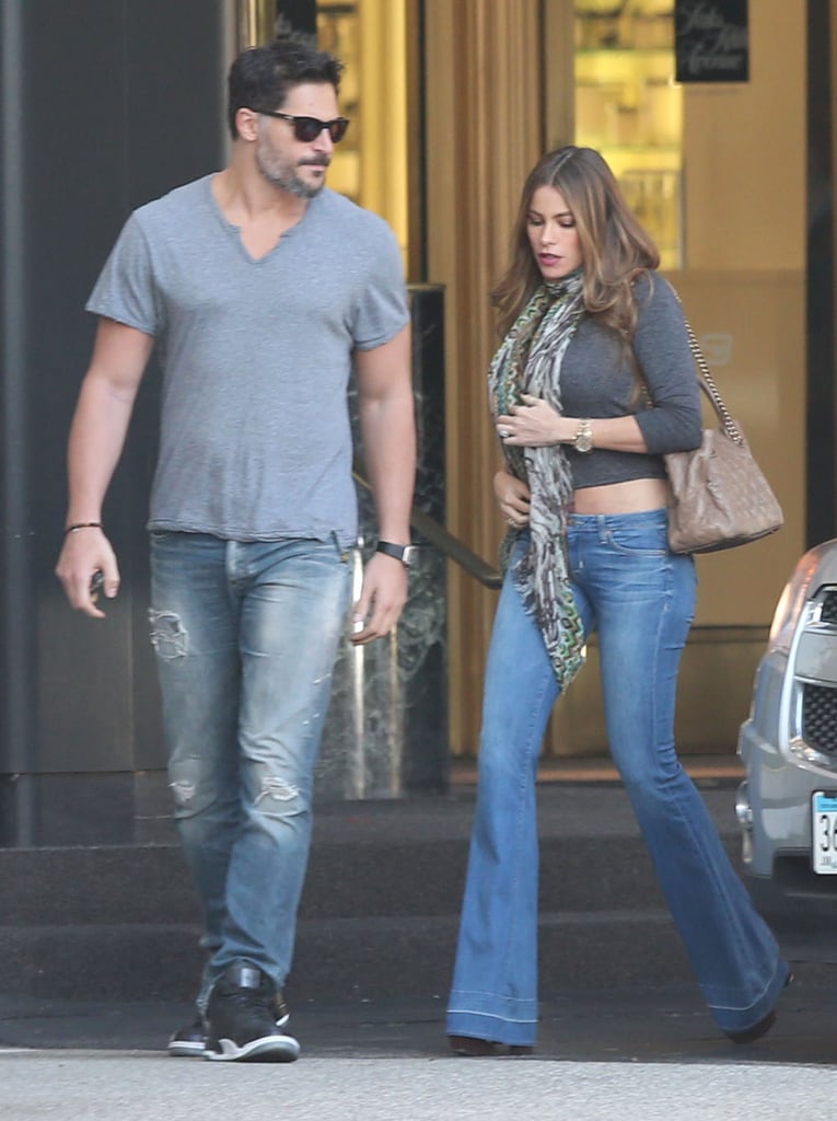 Joe Manganiello and Sofia Vergara were out and about in LA on Saturday.