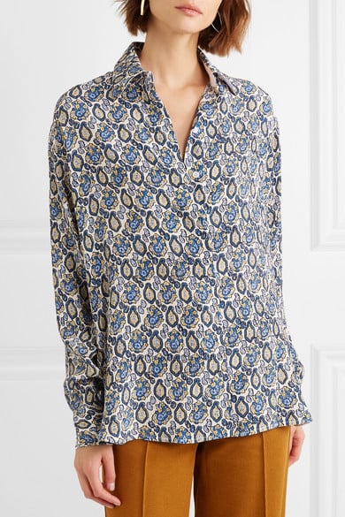 A Victoria Beckham Printed Shirt