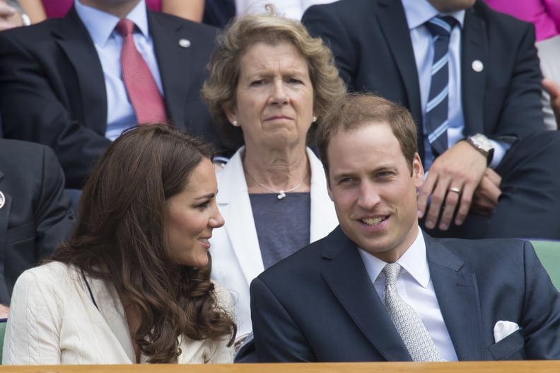 Kate and Will at Wimbledon 2012