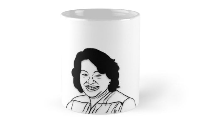 Supreme Court Justice Sonia Sotomayor Mug ($15)