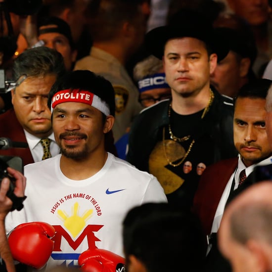 Jimmy Kimmel at Mayweather vs Pacquiao Boxing Match | Photos