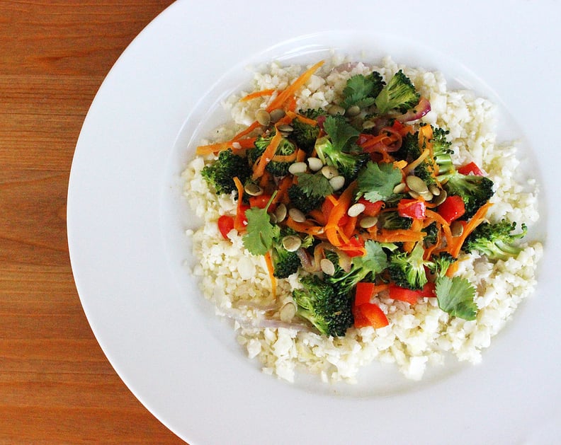 Lunch: Cauliflower Rice Stir-Fry