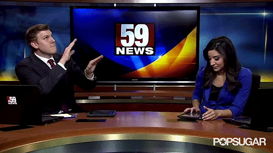 This News Anchor Getting Down During Commercial Break