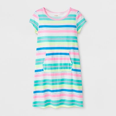 Knit Rainbow Dress