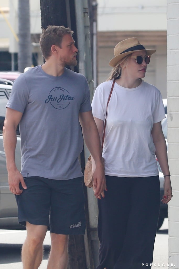 Charlie Hunnam and Morgana McNelis Pictures in Hawaii 2018