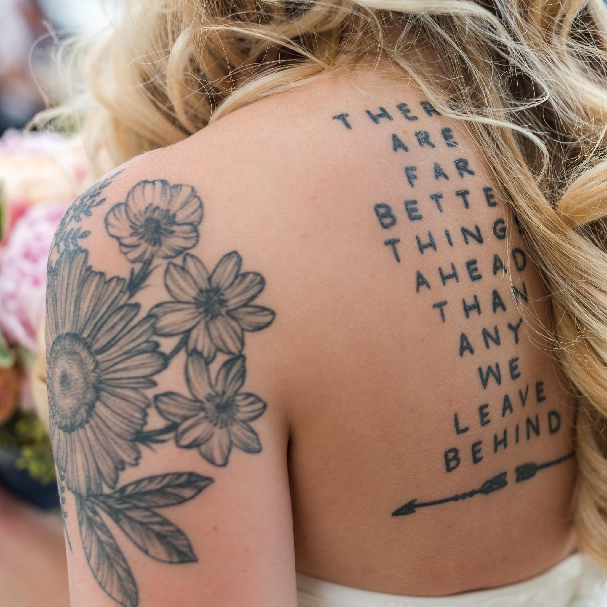 65 Gorgeous Brides That Embrace Their Tattoos  Weddingomania
