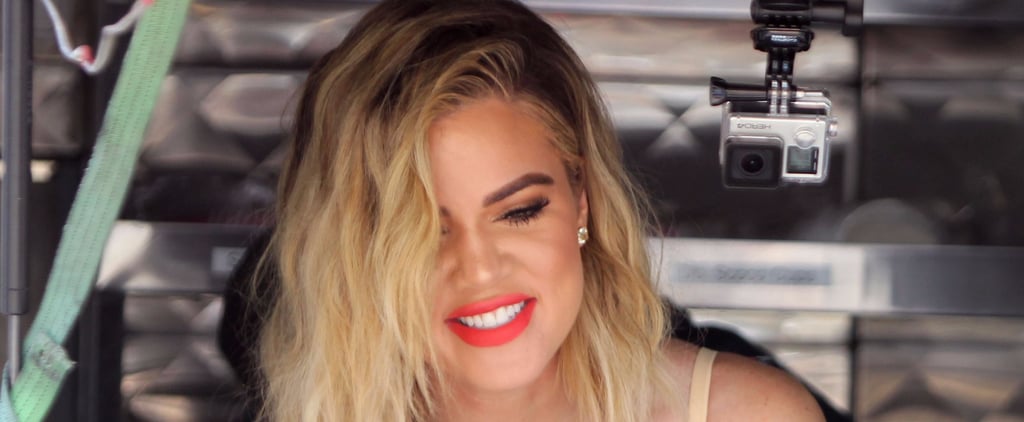 Khloe Kardashian Serving Ice Cream in LA June 2016