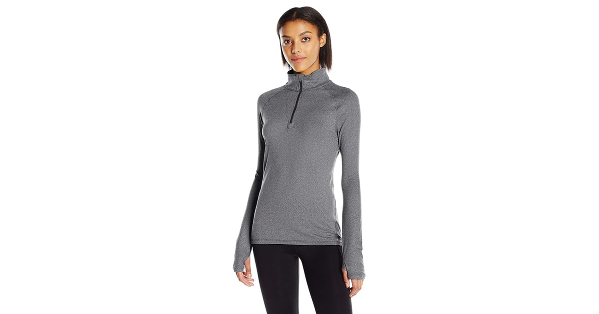 Hanes Sport Performance Fleece QuarterZip Pullover Cute Workout Clothes That Will Actually