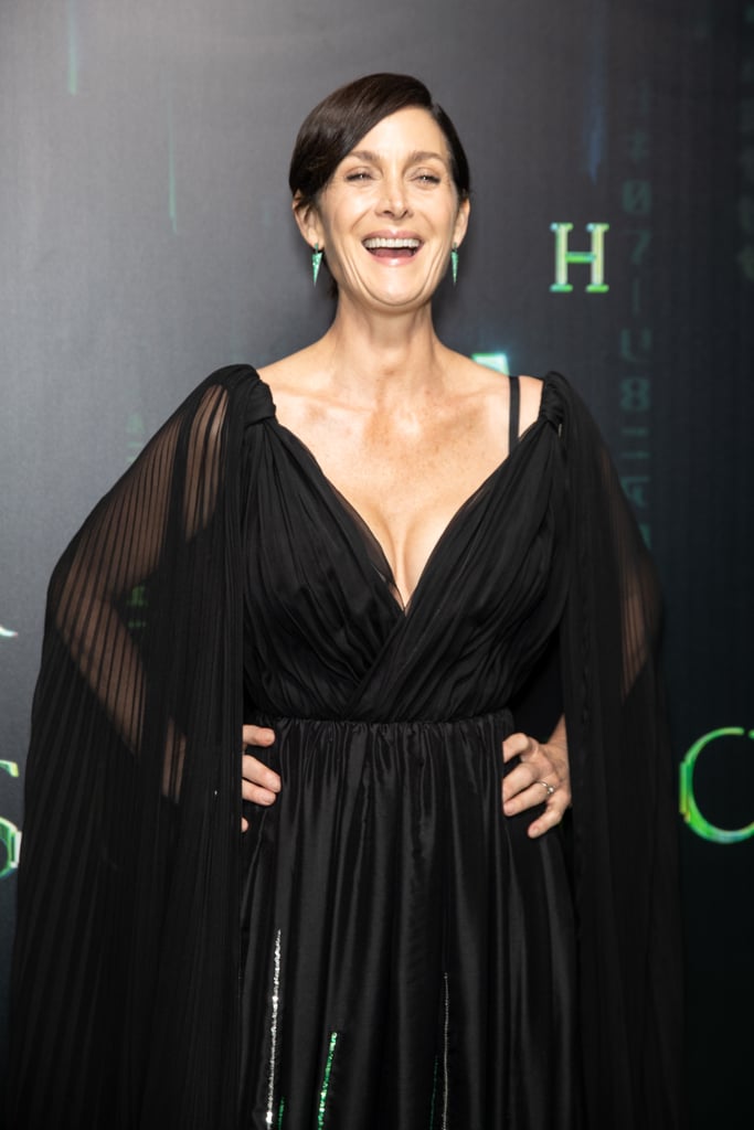 Carrie-Anne Moss’s Matrix Dress at Resurrections Premiere