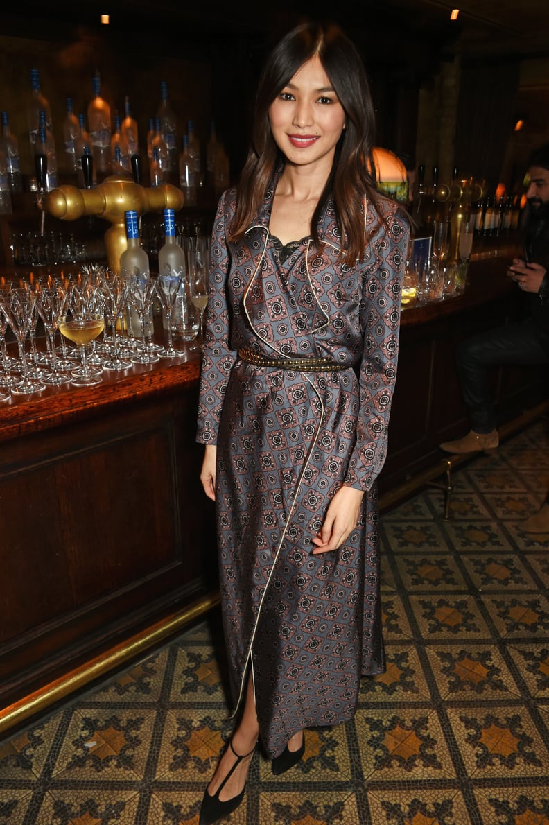 Gemma Chan at the 2017 pre-BAFTA Party