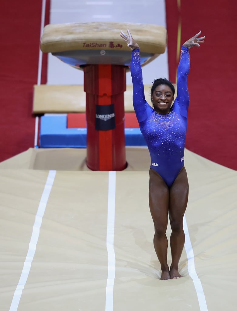 Simone Biles in World Championship After Kidney Stone 2018
