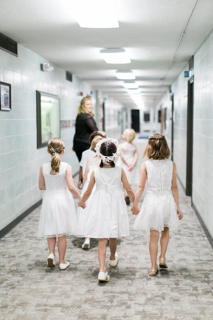 Teacher Has Class in Her Wedding