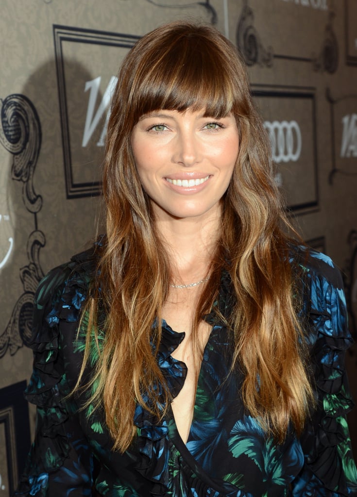Jessica Biel wore her hair down for the occasion. | Jessica Biel At ...