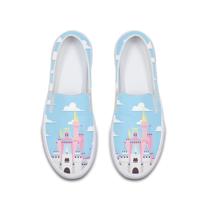 Toy Story-Inspired Disneyland Castle Deluxe Canvas Shoe