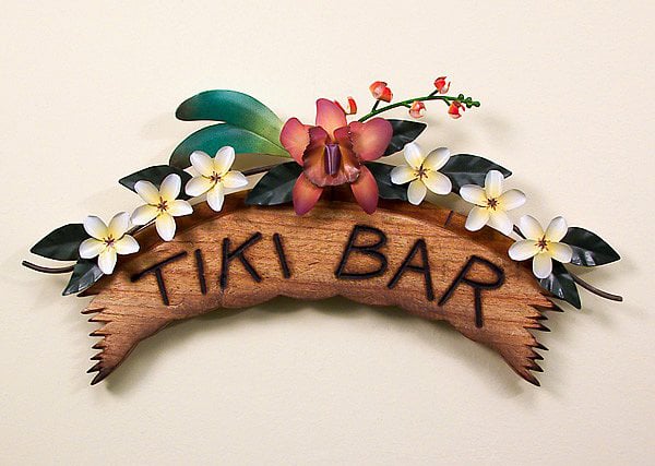 Tiki Bar Sign