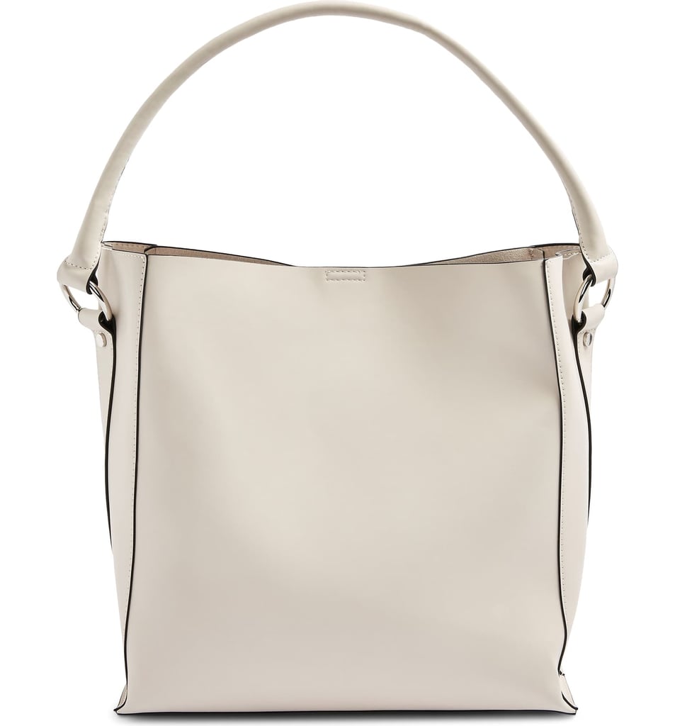 Topshop Hix Faux Leather Hobo