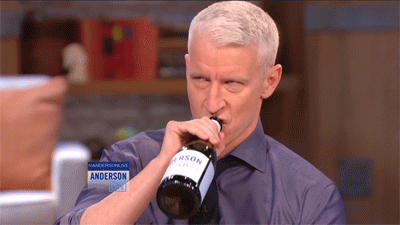 After that exhausting appointment all you need is a drink.