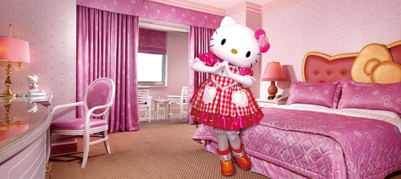 Rest Your Head in the Grand Hi-Lai's Hello Kitty Dream Suite