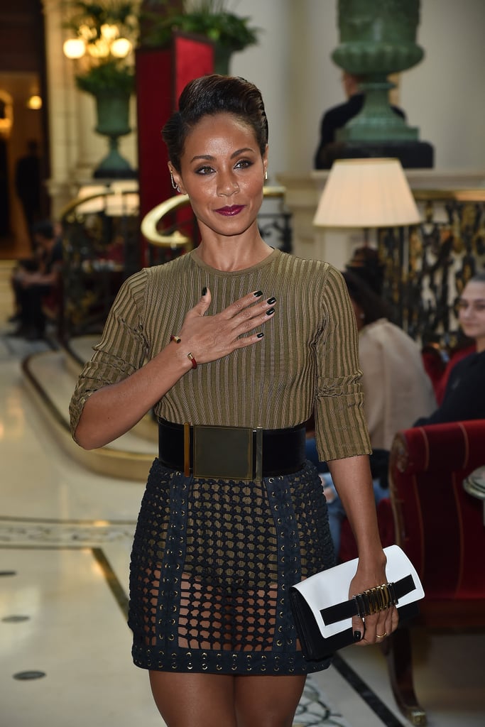Jada Pinkett Smith at Paris Fashion Week 2015 Pictures