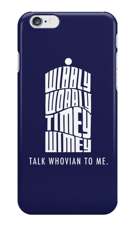 "Talk Whovian to Me" case ($24)