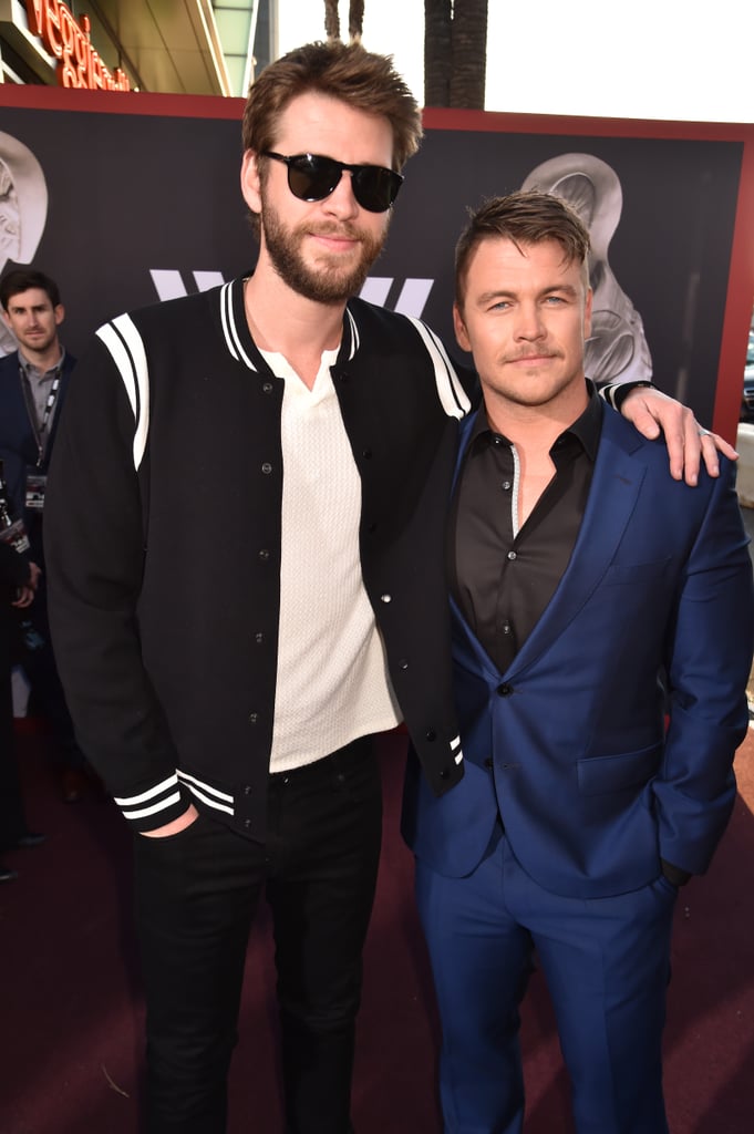 Luke and Liam Hemsworth at Westworld Season 2 Premiere