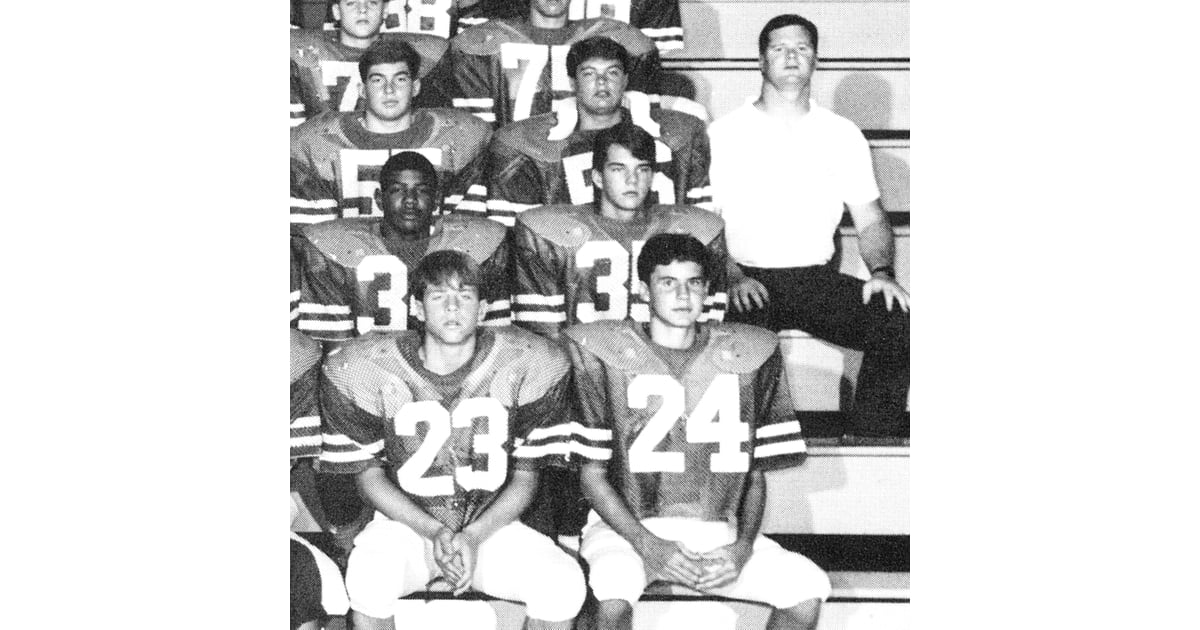 Ryan Seacrest Was On The Football Team School Pictures Of