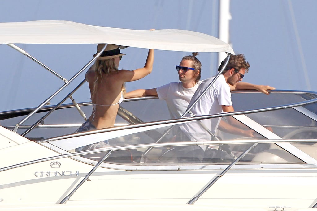 Kate Hudson in a Bikini With Matt Bellamy in Ibiza 2014