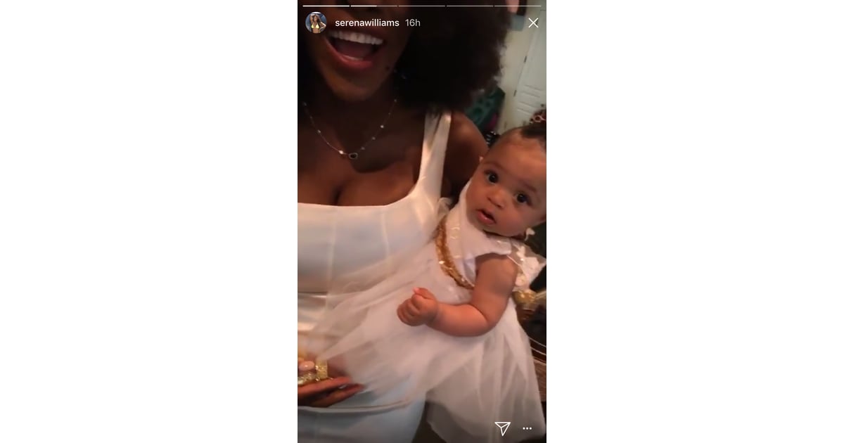 Serena Williams And Alexis Ohanian Jr Twinning On Instagram Popsugar Celebrity Photo 2
