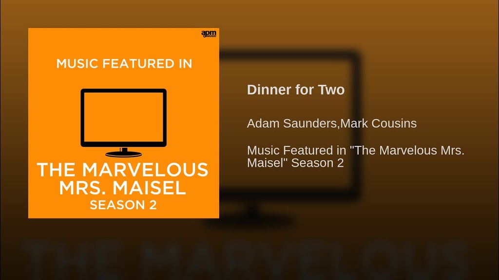"Dinner For Two" by Adam Saunders and Mark Cousins