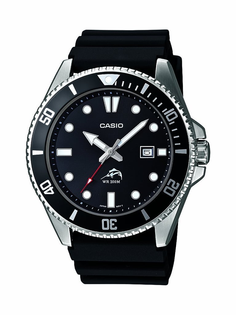Casio Men's Black Dive-Style Sport Watch