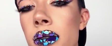 Stained-Glass Makeup Trend