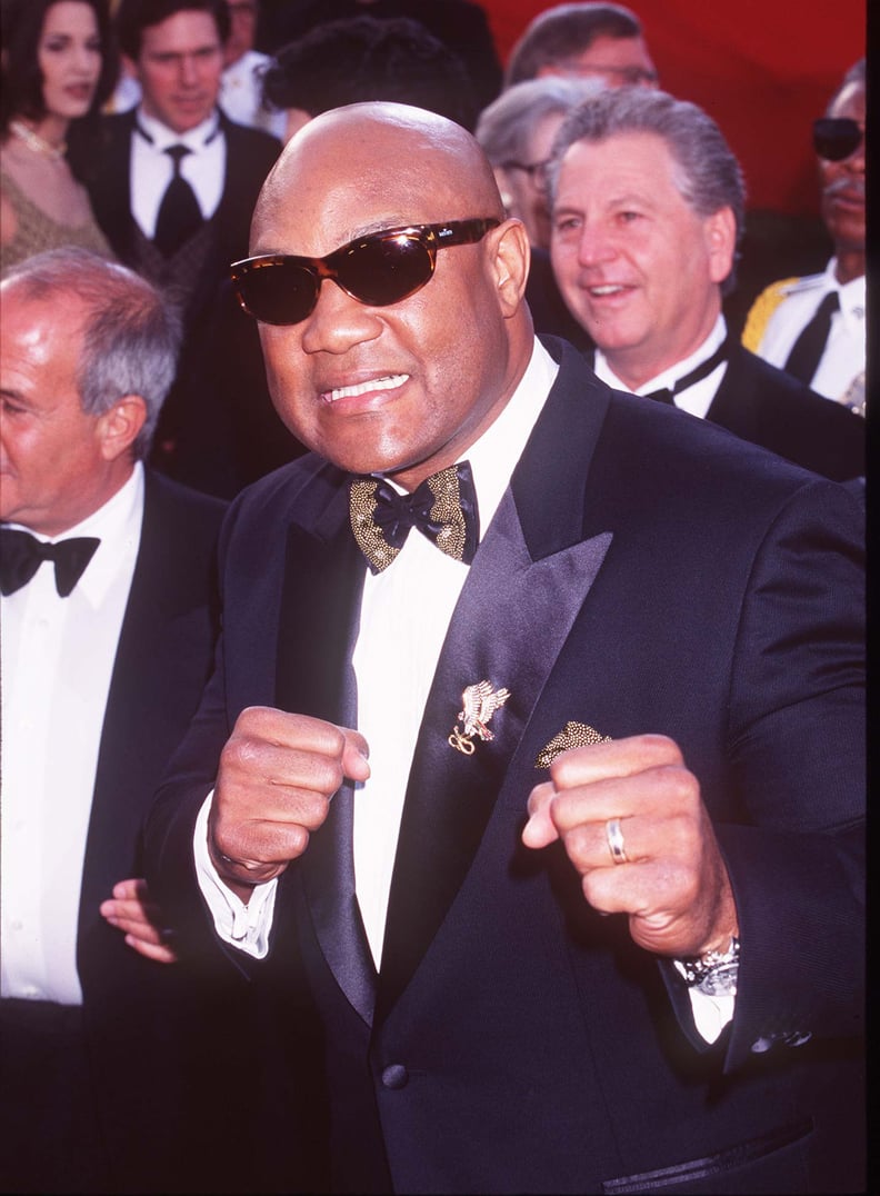 George Foreman Pretended to Punch the Cameras