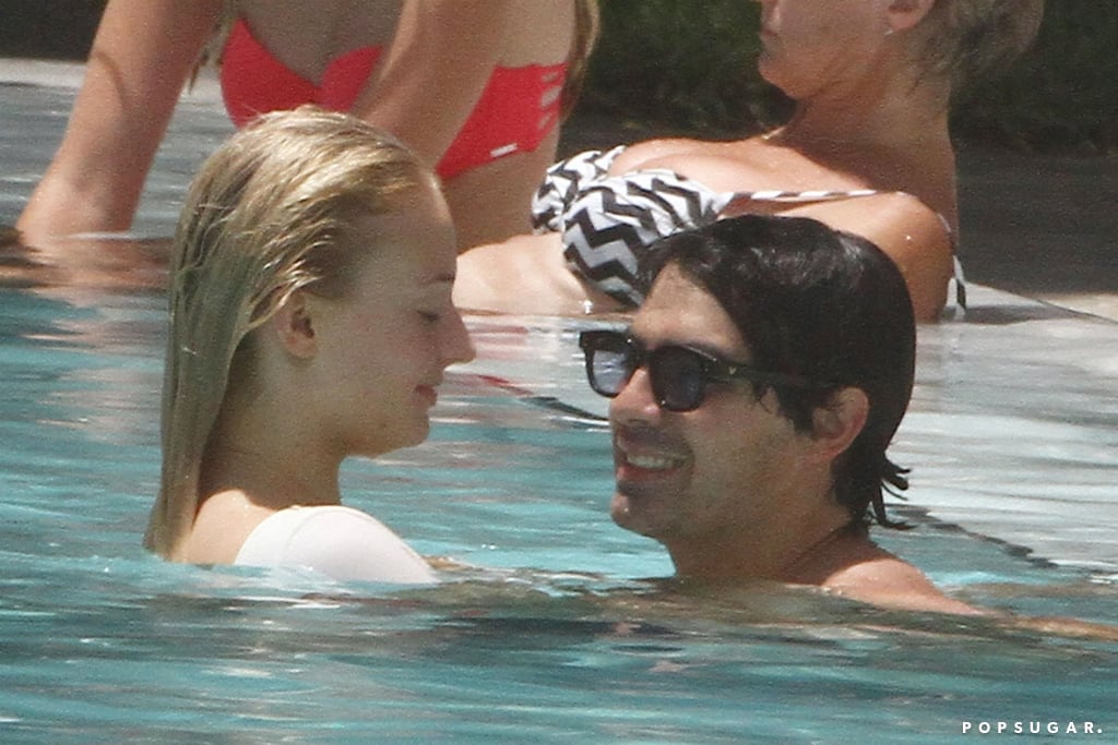 Joe Jonas and Sophie Turner Kissing in Miami August 2018