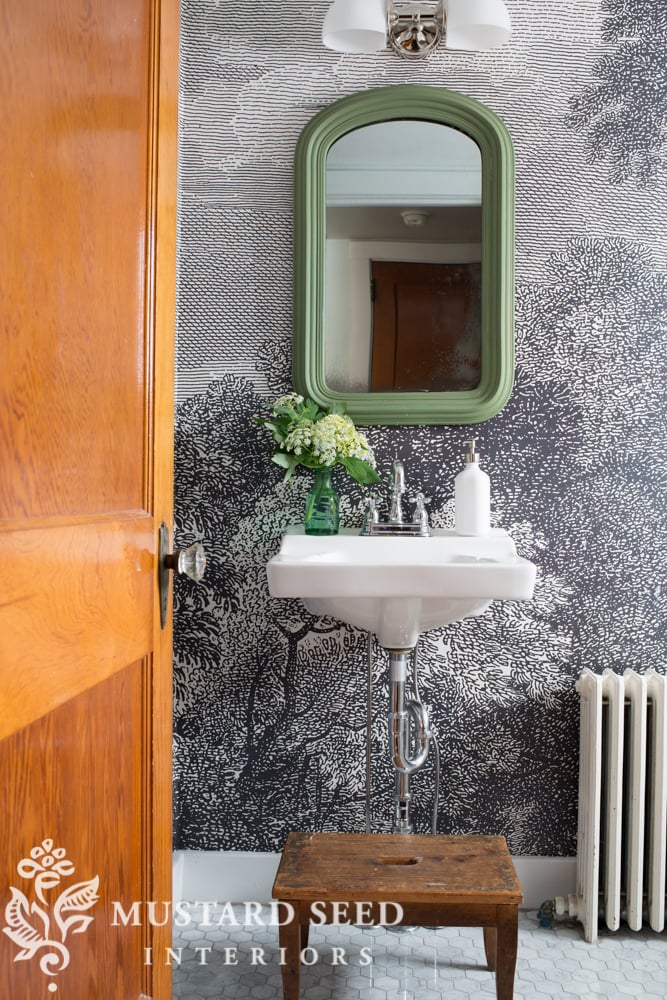 Wallpaper! | Best Bathroom Paint Colors | POPSUGAR Home Photo 4