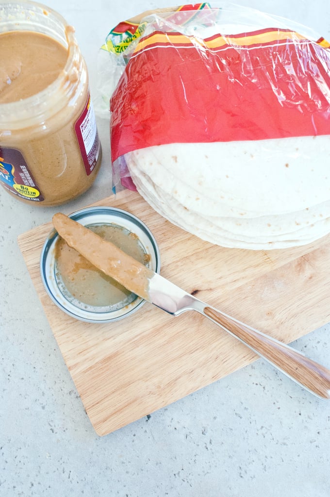 Go With Peanut Butter and Tortillas