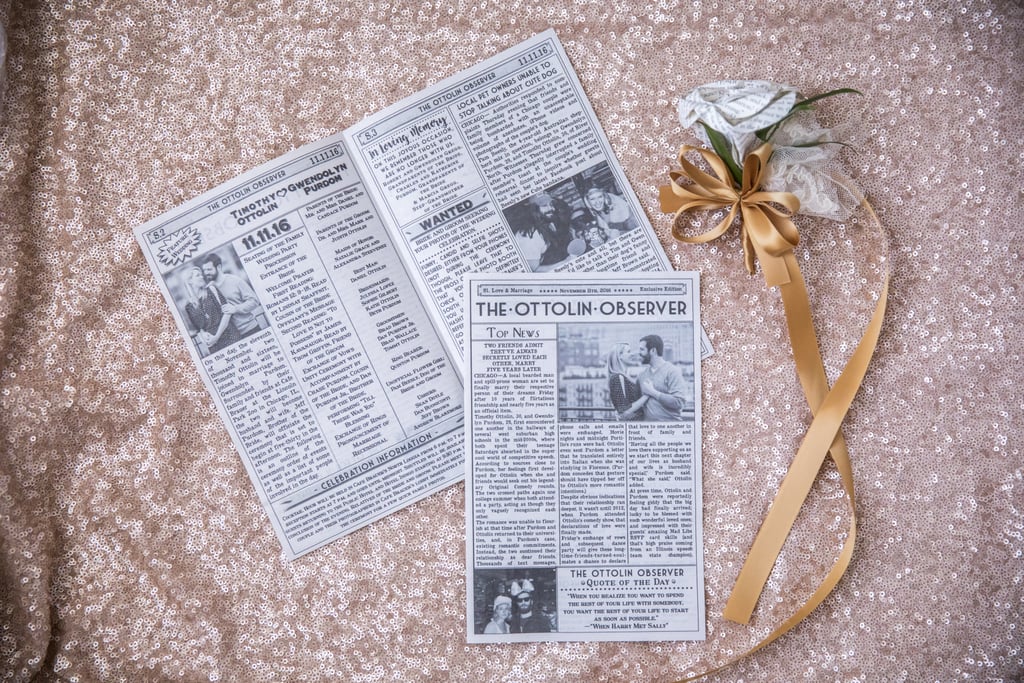 Elegant Book-Themed Wedding