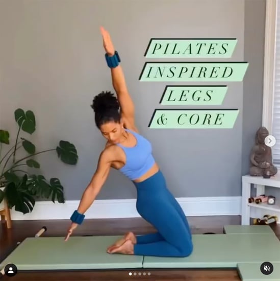 Pilates-Inspired Legs and Core Workout Using Ankle Weights