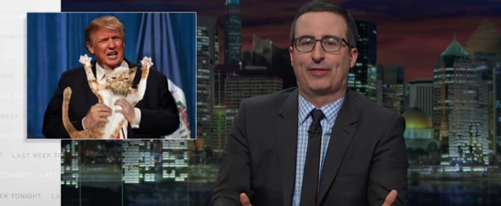 John Oliver Makes Fun of Donald Trump's Mexico Wall Plan