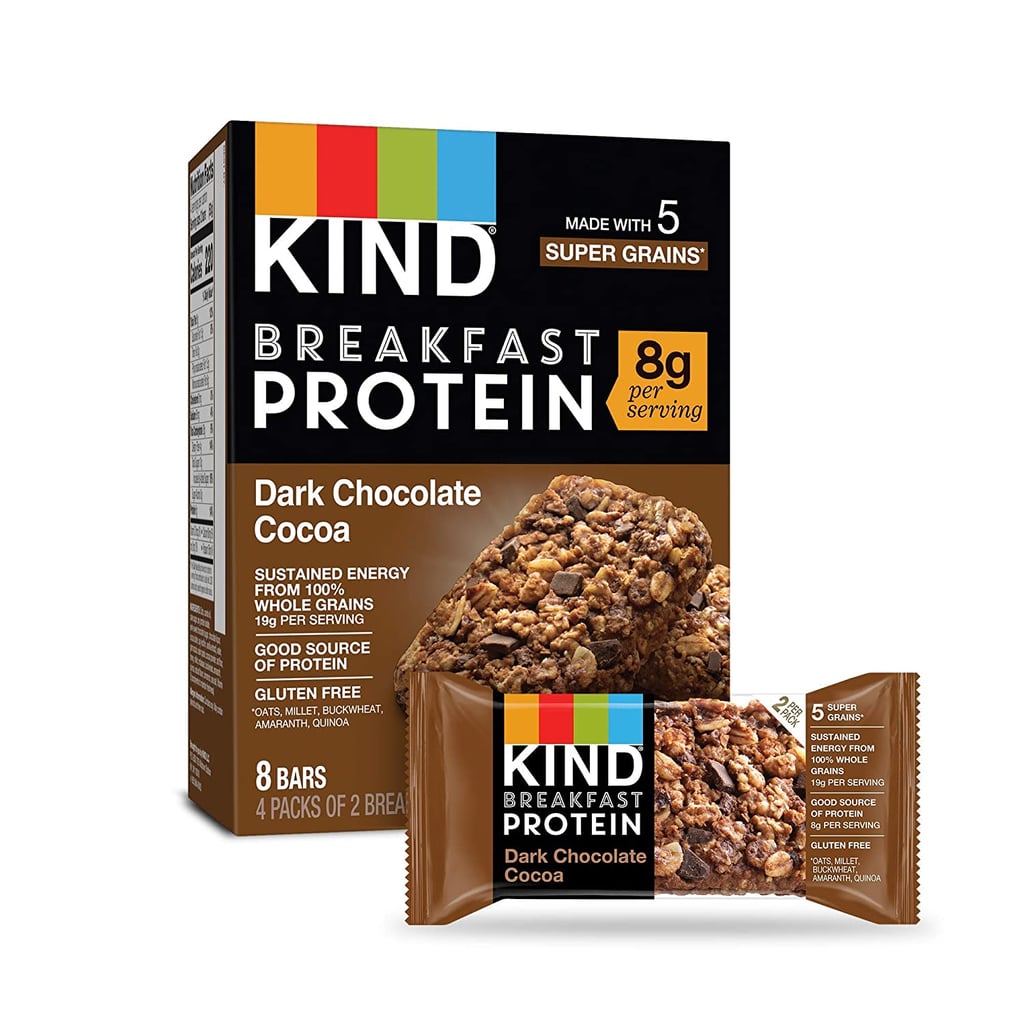 Kind Dark Chocolate Cocoa Breakfast Protein Bars