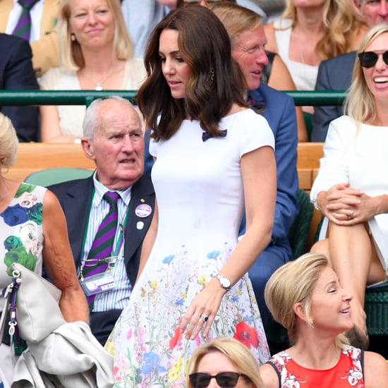 Kate Middleton Catherine Walker Dress at Wimbledon 2017