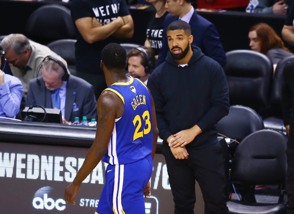 Barack Obama and Drake at the 2019 NBA Finals