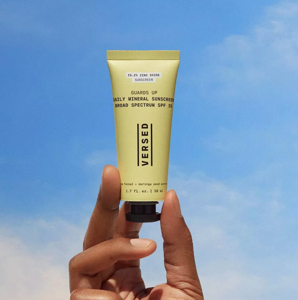 Sunscreen For Combination Skin: Versed Guards Up Daily Mineral Sunscreen Broad Spectrum SPF 35