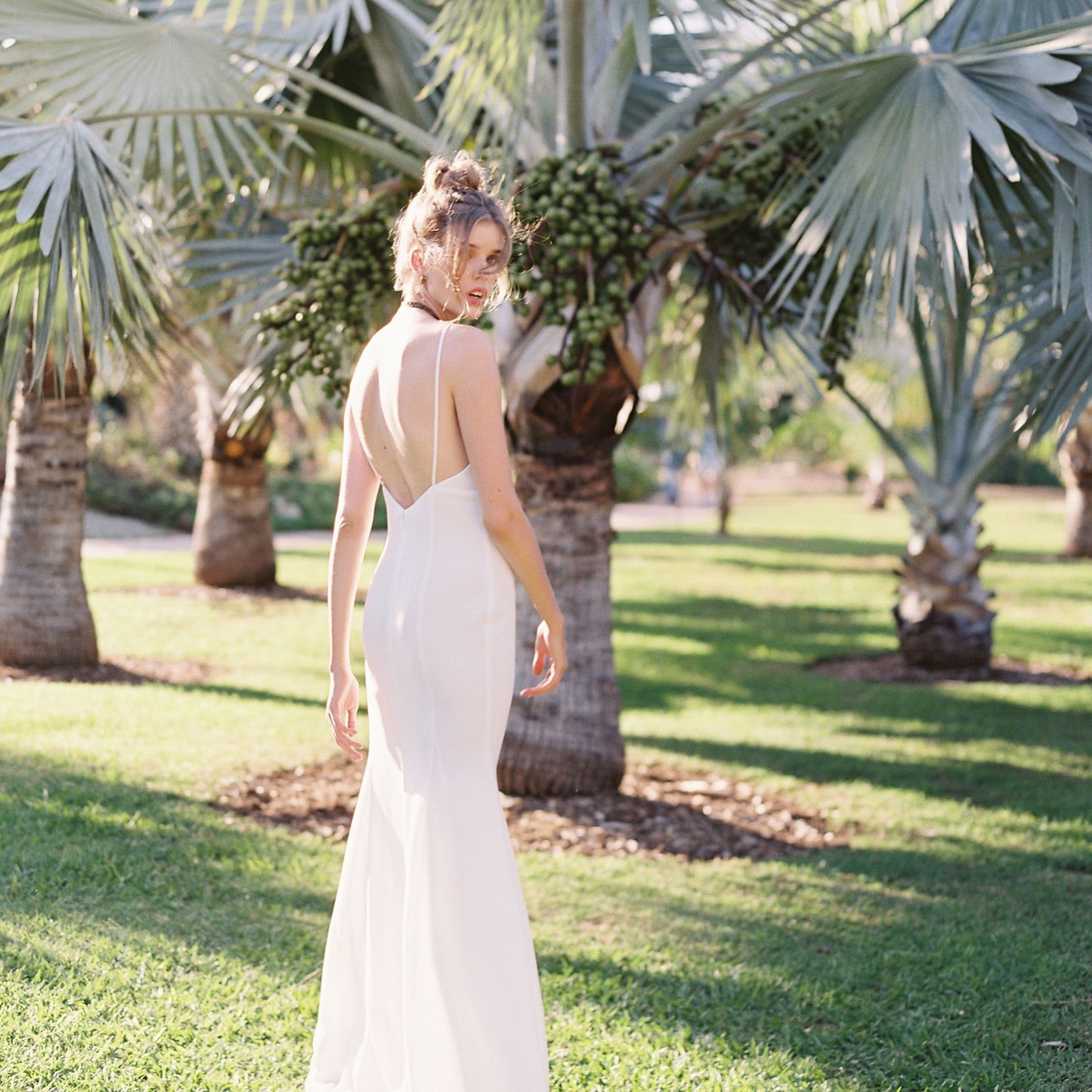ester halter mermaid gown