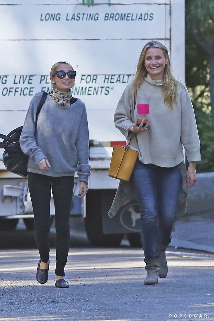 Cameron Diaz and Nicole Richie Shopping in LA 2015