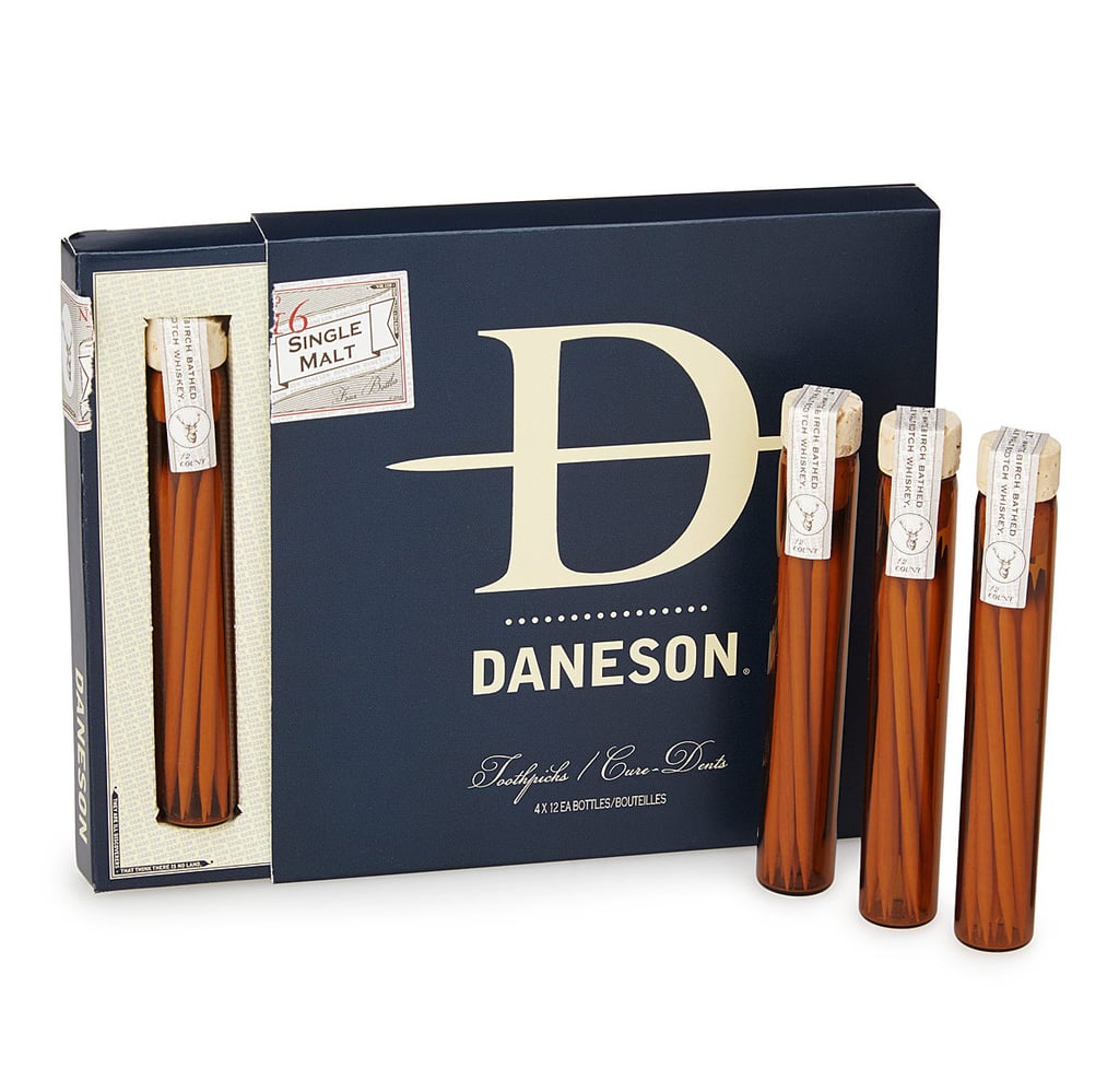 Scotch-Infused Toothpicks