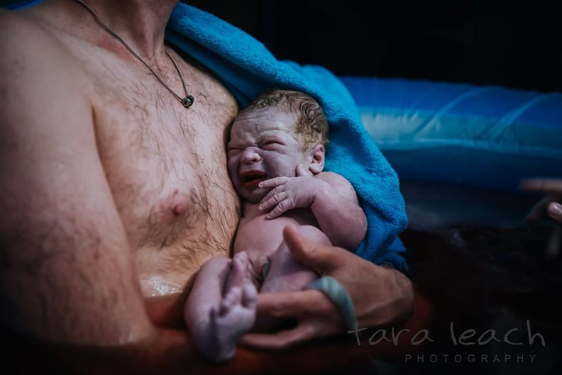 Trans Man Shares Empowering Birth Photo Series | POPSUGAR Family
